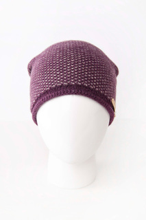 Шапка женская Noryalli 46702 коричневая ONE SIZE