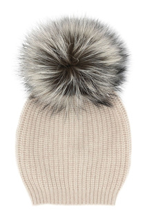 Шапка женская William Sharp 86030 бежевая ONE SIZE