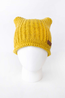 Шапка женская Noryalli 47205 оранжевая ONE SIZE