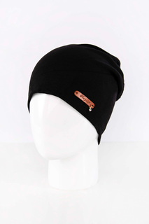 Шапка женская Noryalli 46003 черная ONE SIZE