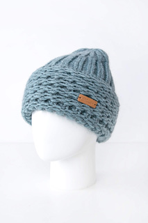 Шапка женская Noryalli 49215 голубая ONE SIZE