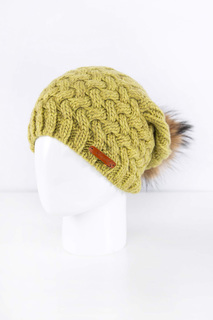 Шапка женская Noryalli 45214/2 зеленая ONE SIZE