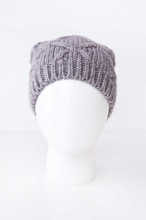 Шапка женская Noryalli 47207 фиолетовая ONE SIZE