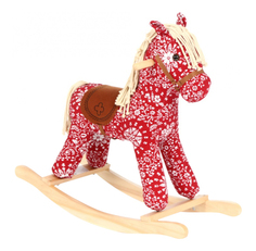 Детская качалка Leader Kids Лошадка красная gs1011