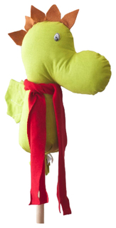 Каталка детская Коняша Динозавр Дракоша ДД006