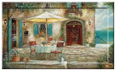 Картина с дорисовкой на раме 109х69 см Hoff Отель Casa dAmore