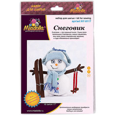 Набор для шитья игрушки Miadolla "Снеговик"