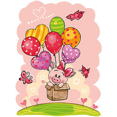 Картина по номерам Фрея "Лучший подарок", картон Freya