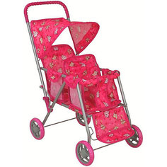 Коляска для кукол Buggy Boom Mixy, розовая
