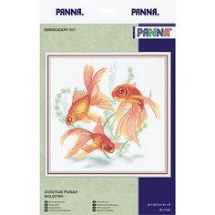 Набор для вышивания PANNA "Золотые рыбки"