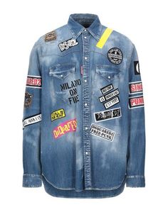 Джинсовая рубашка Dsquared2