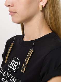 Krizia Pre-Owned висячие серьги
