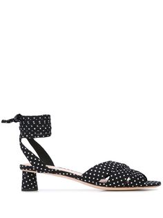 Loeffler Randall босоножки Leia в горох