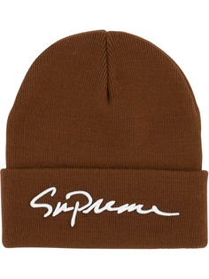 Supreme шапка бини Classic Script