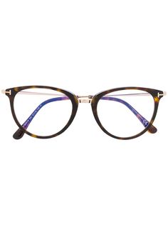 Tom Ford Eyewear FT5640B round-frame glasses