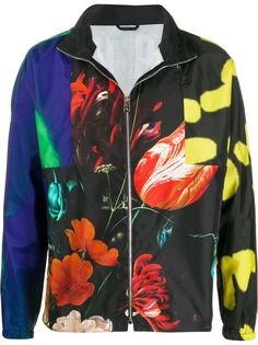 Paul Smith легкая куртка с цветочным принтом