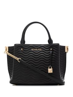 Michael Michael Kors стеганая сумка-тоут с логотипом