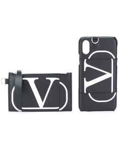 Valentino Valentino Garavani VLOGO iPhone X/XS case and cardholder
