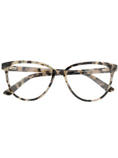 Calvin Klein очки в оправе кошачий глаз