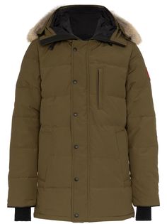 Canada Goose парка с меховой отделкой