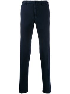 Delloglio cotton-blend straight-leg trousers