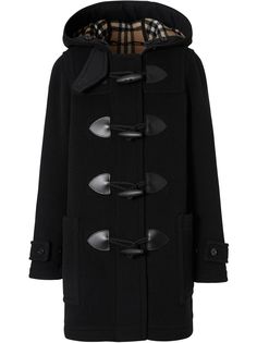 Burberry Wool Cashmere Blend Duffle Coat