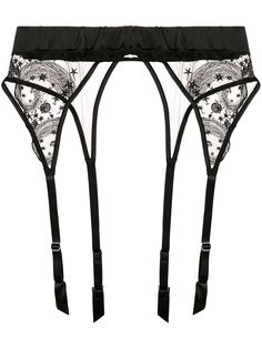 Fleur Of England Cosmic Suspender Belt