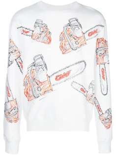 Off-White graphic print sweatshirt