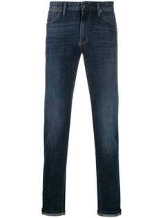 Pt05 mid-rise straight leg denim jeans