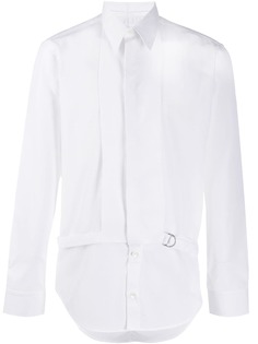 Helmut Lang belted cotton shirt