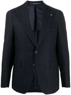 Tagliatore logo pin chevron blazer