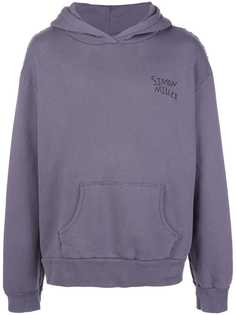 Simon Miller oversized embroidered logo hoodie