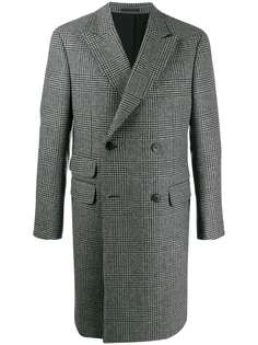Z Zegna double-breasted houndstooth coat