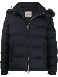 Moncler пуховик с капюшоном