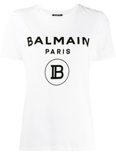 Balmain футболка с логотипом