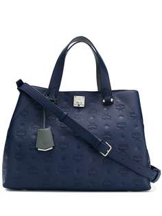 MCM сумка-тоут с тисненым логотипом