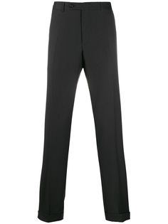 Canali строгие брюки кроя слим