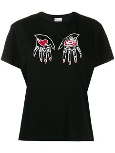 Red Valentino футболка Love Life с принтом