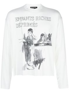 Enfants Riches Déprimés graphic-print top