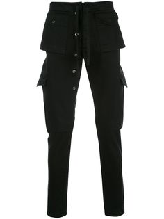 Greg Lauren tapered flap pocket trousers