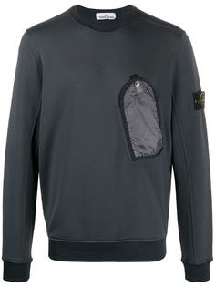 Stone Island flap pocket sweatshirt