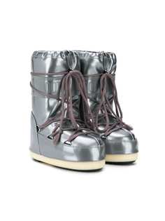 Moon Boot MOON BOOT 14021400 004 SILVER Synthetic->Synthetic Rubber