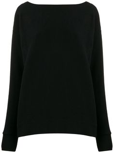 Calvin Klein толстовка с вырезом-лодочкой