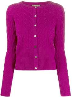 N.Peal Cable Cashmere Cardigan