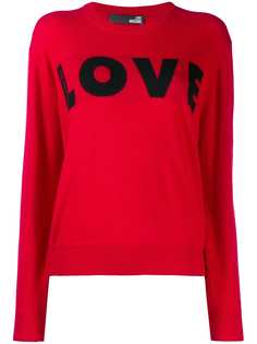 Love Moschino трикотажный джемпер Love