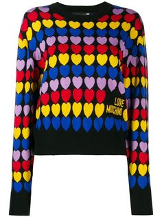 Love Moschino джемпер с узором