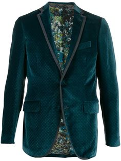 Etro пиджак с узором