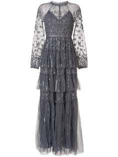Needle & Thread вечернее платье Starling с пайетками