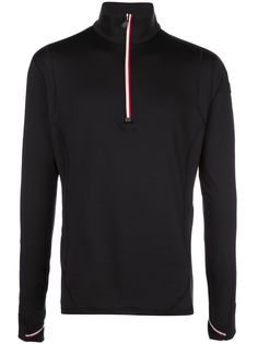 Moncler Grenoble striped trim sweatshirt