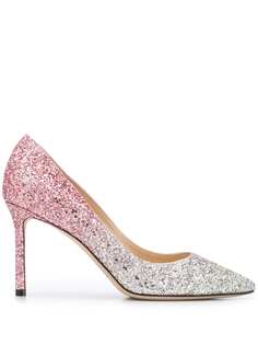 Jimmy Choo туфли-лодочки Romy 85 с блестками